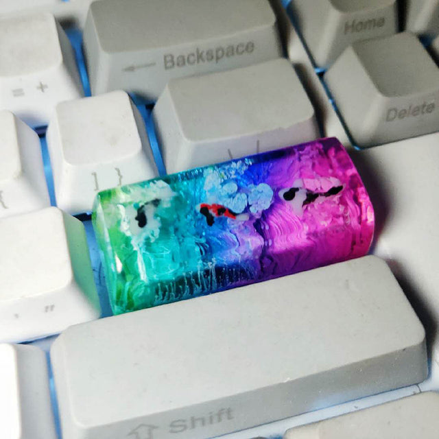 Captures de clés en résine Koi pour interrupteur Cherry Mx