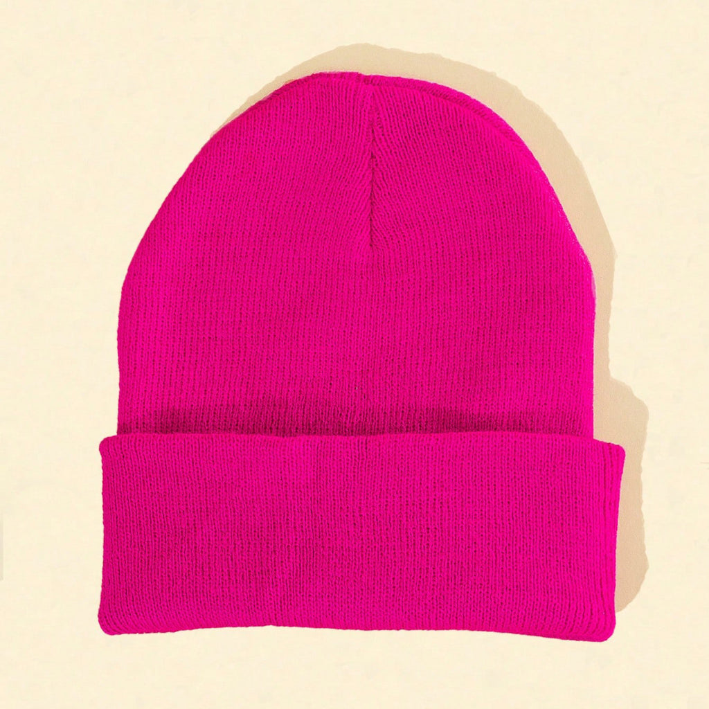 Chapeau tricoté en laine de style coréen