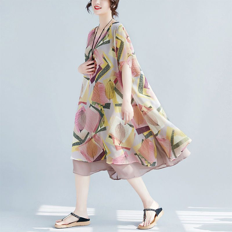 Robe de mousseline femme plus grande