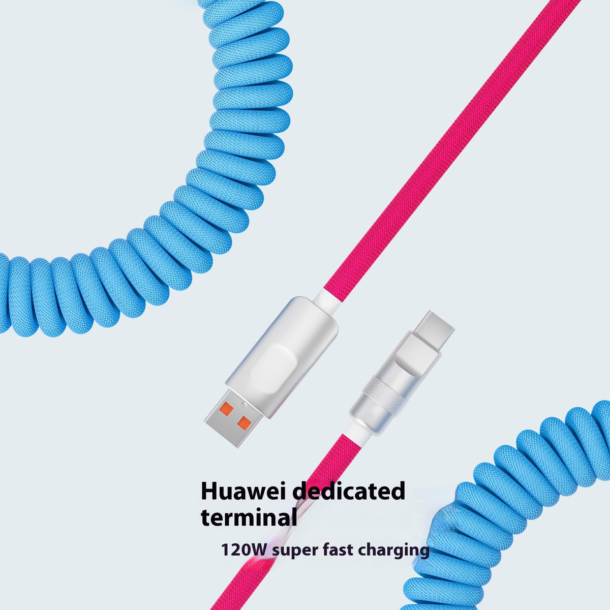 Metal 120W Fast Charging Machine Customer Cable