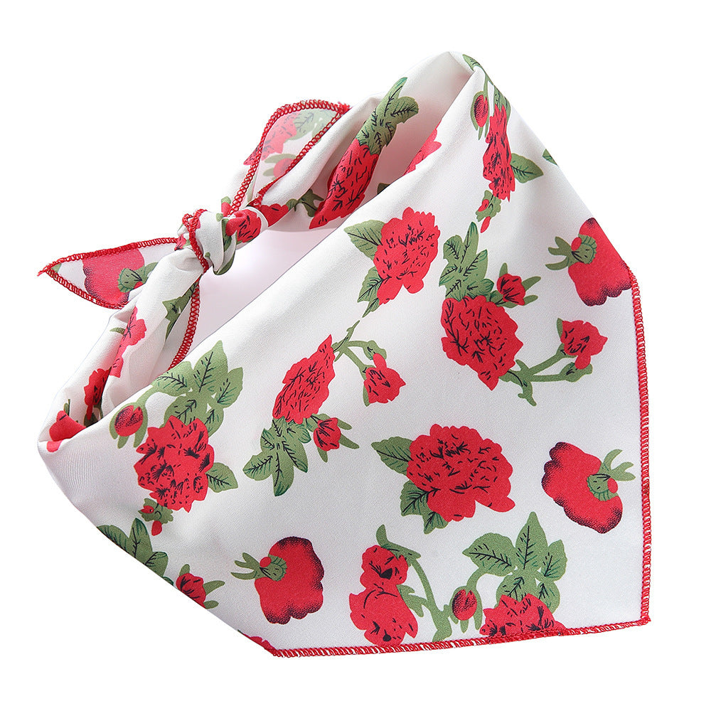 Serviette Salive pour animaux de compagnie avec impression mignonne Photo Prop