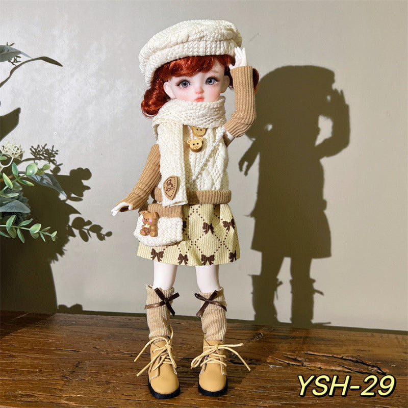 Vêtements de poupée BJD à 6 points 30 cm