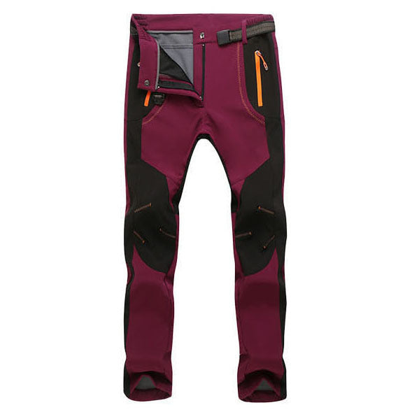 Pantalon de randonnée rembourré en polaire chaud et respirant