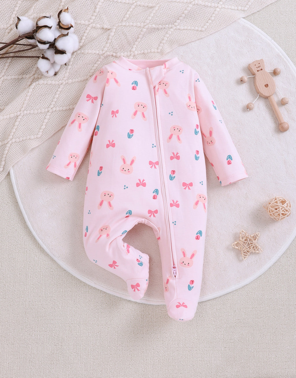 Pyjama à manches longues pour bébé fille