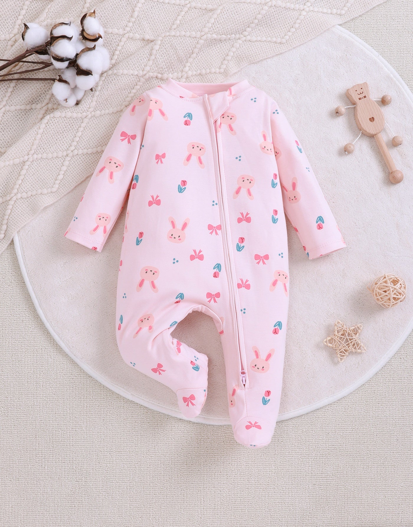 Pyjama à manches longues pour bébé fille