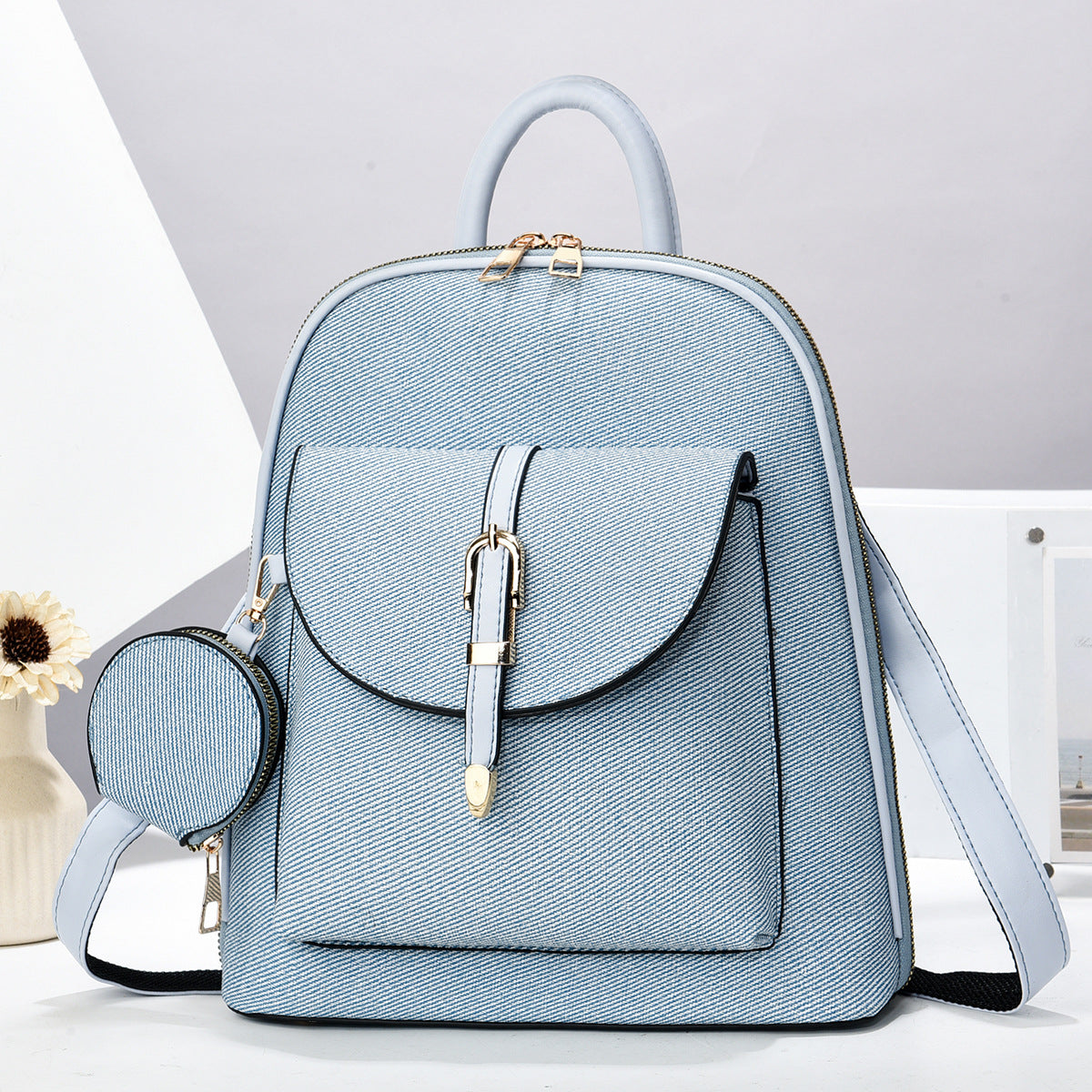 Multi-fonctionnel Une épaule Femmes sac à dos de voyage