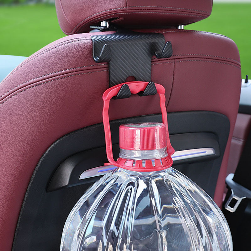 Energy Car Multifonction Hook Carbon Fibre Téléphone mobile Hook Bracket Siège arrière Storag
