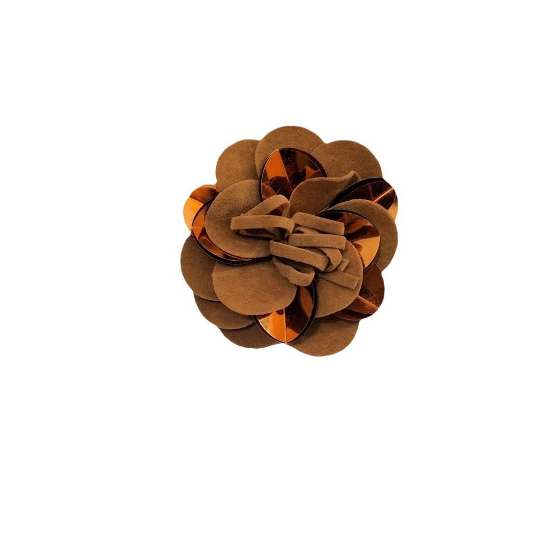 Fine Flannel Flowers Corsage Enveloppé Fleur Coiffure Clip Fleur Sac à main Pendentif Broch