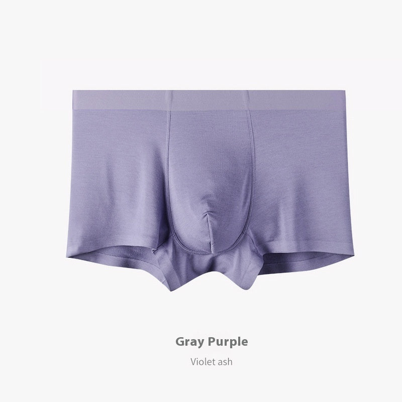 Sous-vêtements masculins modaux Sans couture Boxers respirants ultra-mince Boxers jeunes