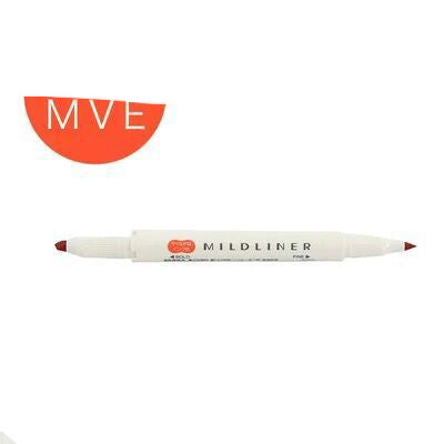 Stylo de marquage de couleur double tête élégant et doux