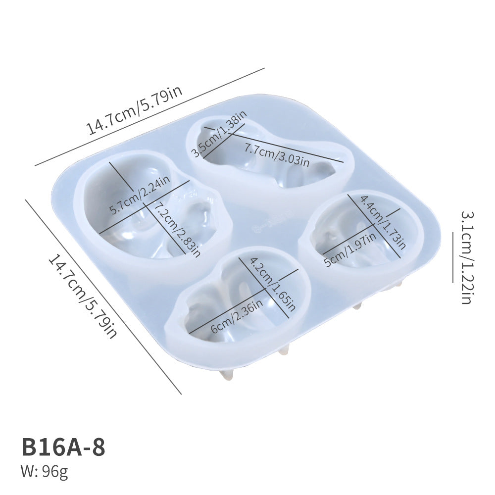 Pet Silicone Aromathérapie Gypsum Mold