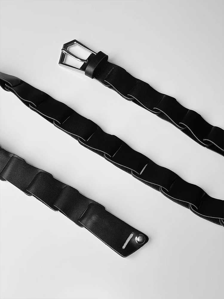 Ceinture de pantoufle en forme de boucle spéciale pour hommes