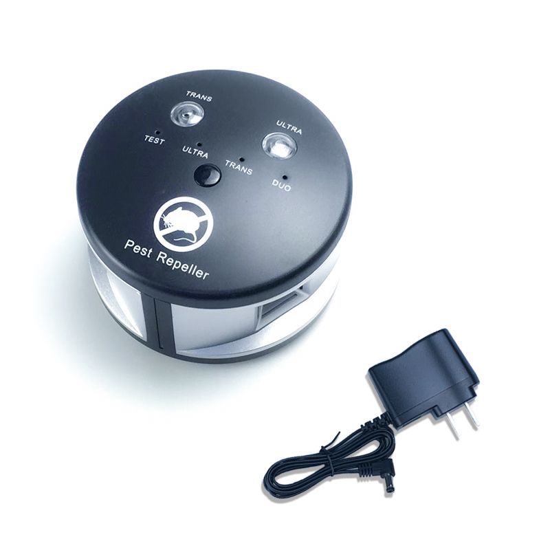 Répulsif à ultrasons anti- Rodent ABS Round Mouse Repeller Répulsif Pestif multifonctionnel
