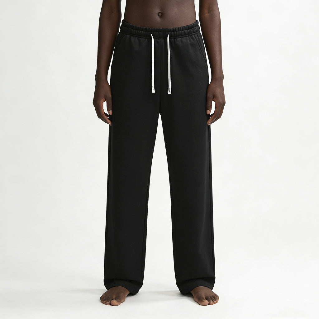 Pantalon de sport décontracté à couleurs solides, confortable et confortable