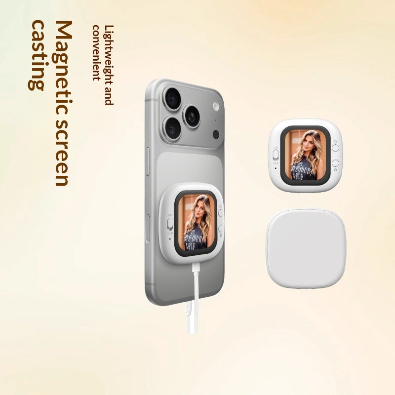 Internet Celebrity Selfie Live Streaming Mini écran de téléphone miroir périphérique