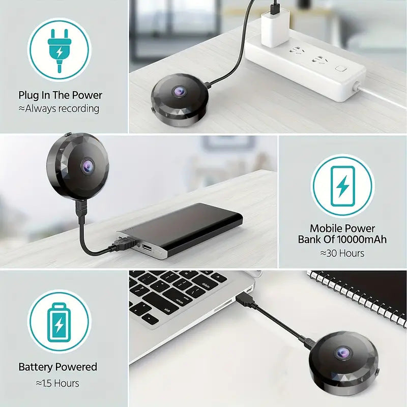 WiFi Wireless Network Security Camera HD Surveillance Camera Diamond