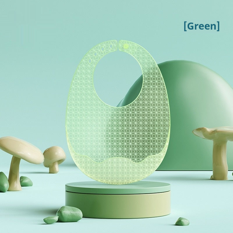 Bib d'alimentation pour bébé en silicone imperméable
