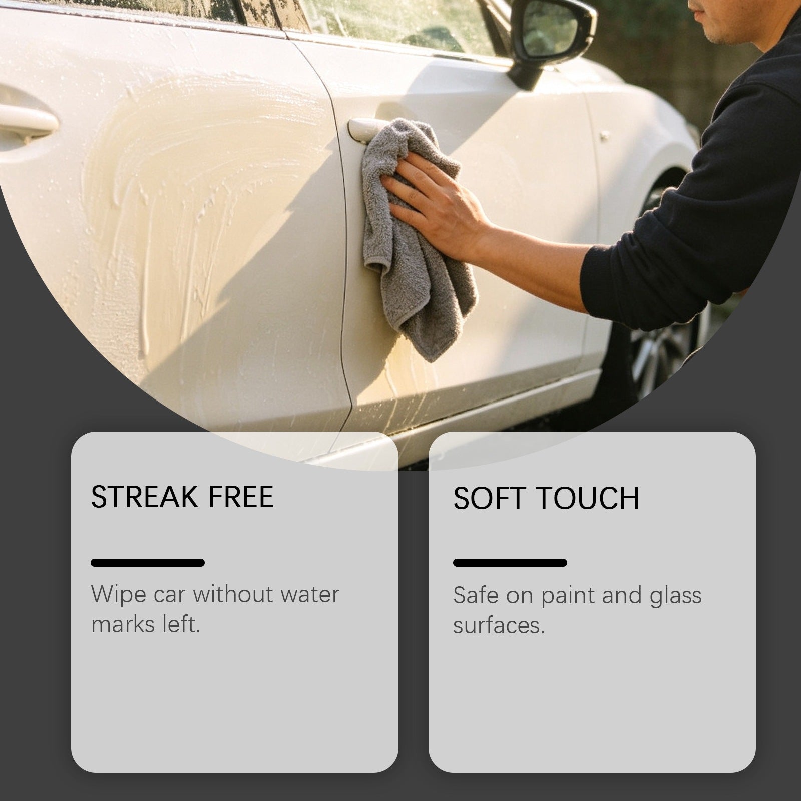 Serviette de séchage de voiture