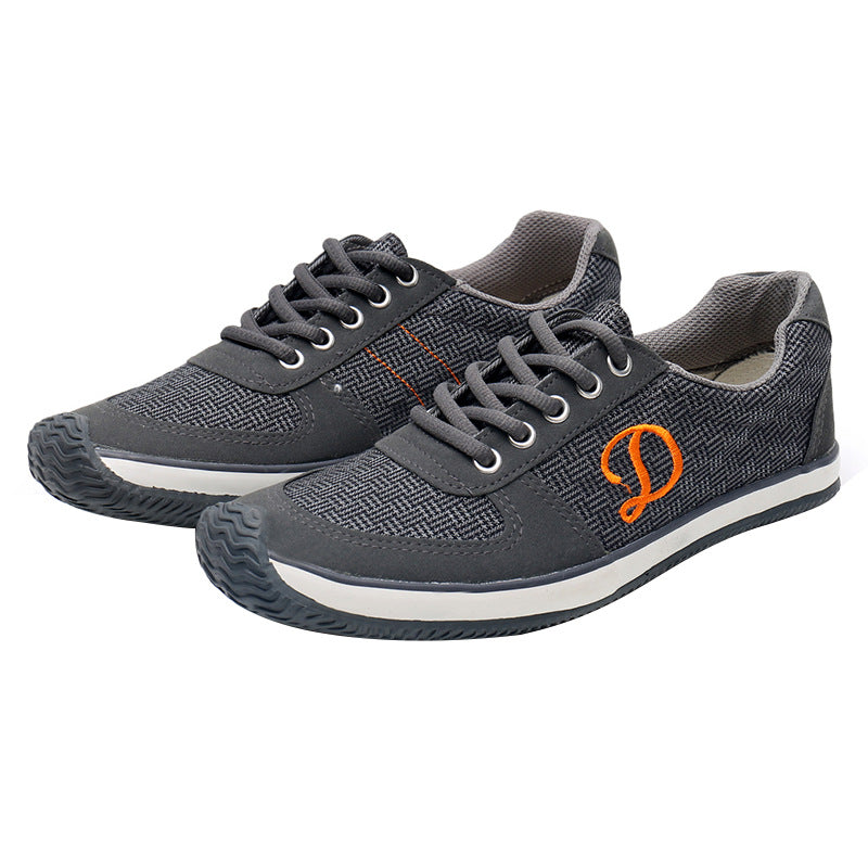 Printemps et automne Cotton Lin Toile Outdoor Casual Walking Running Hommes Chaussures
