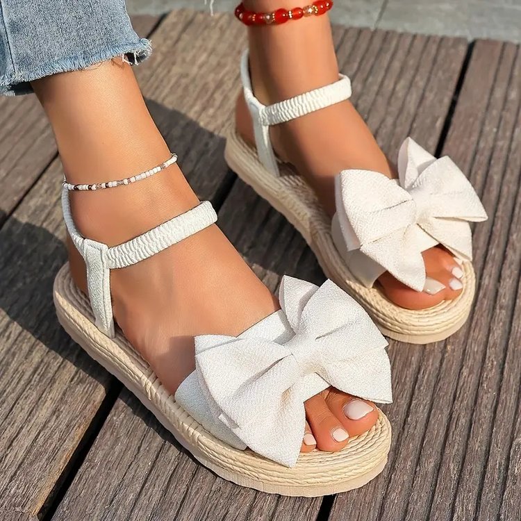 Pantoufles pour femmes Bow