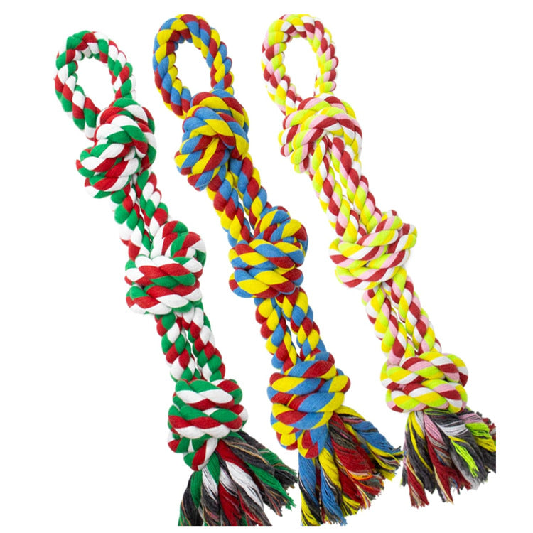 Jouets de corde de chien pour les brochettes agressives