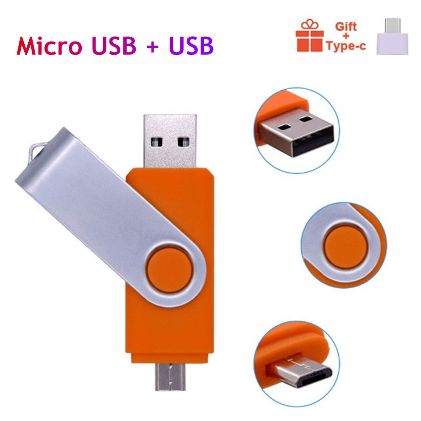 Ordinateur avec système Android 2 en 1 téléphone portable U-disque