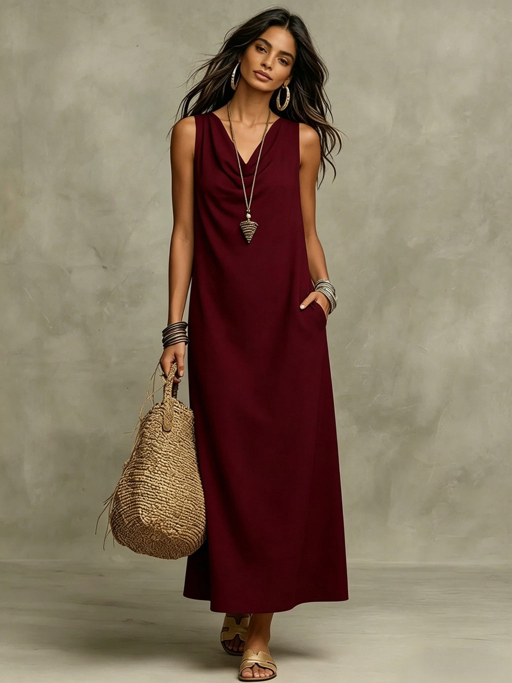 Robe d'été de mode féminine