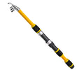 Portable ultra-short pocket short fishing rod suit