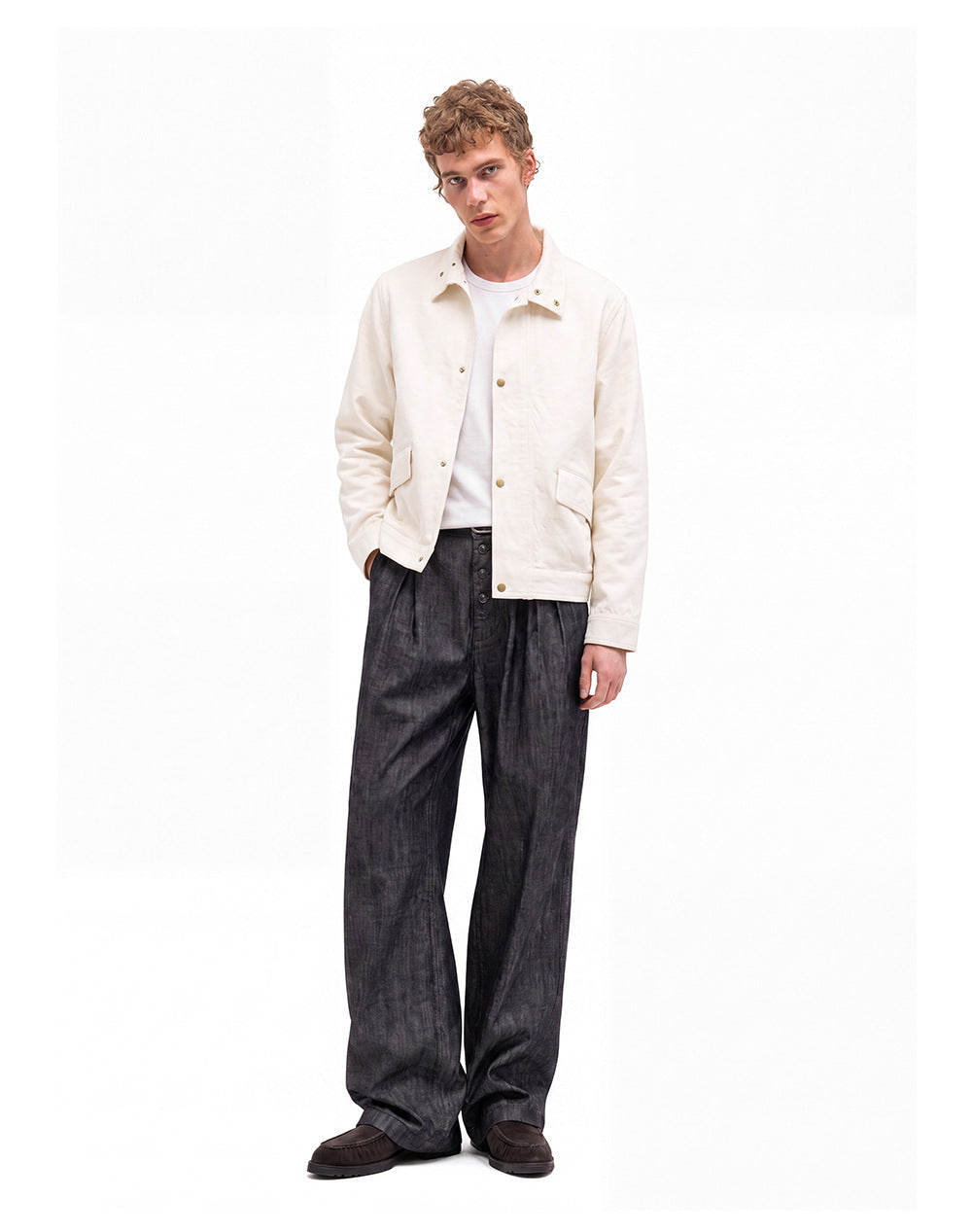 Veste casual rétro pour hommes