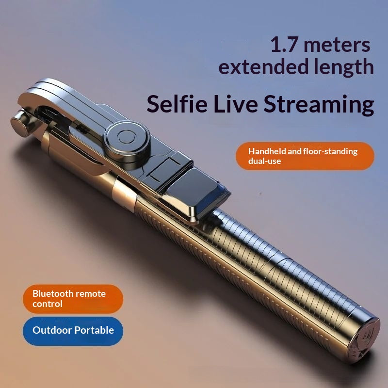 Selfie multi-fonctions de trépied Bluetooth et support de streaming en direct