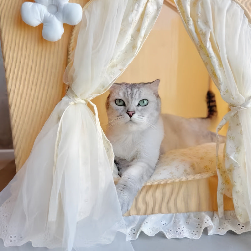 Maison créative pour le chien et la tente de chat