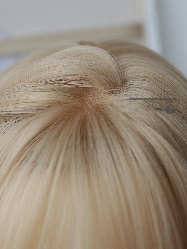 Long cheveux droit Cos Platinum mode
