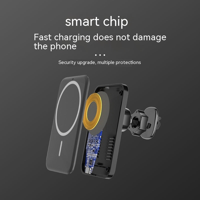 Chargeur sans fil de voiture 15W en plastique applicable
