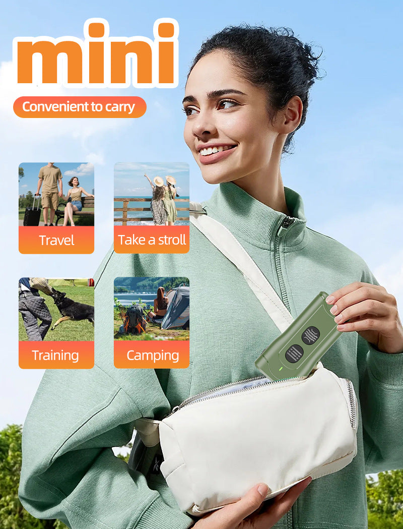 Répulsif et dispositif d'entraînement portatif à ultrasons anti-brouillard.