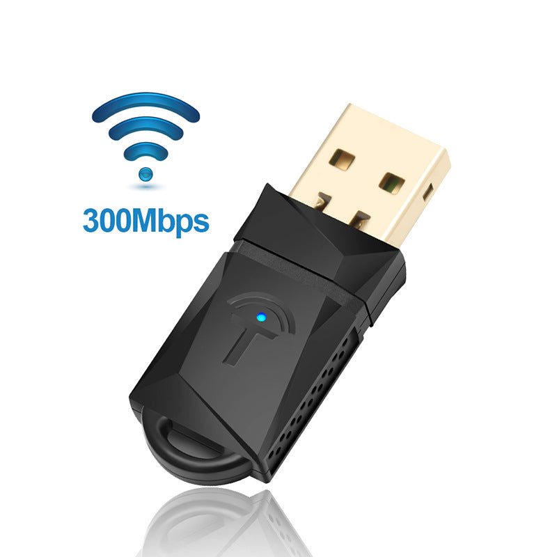300 Mbps sans fil USB carte réseau portable Adaptateur WiFi