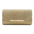 Femme Hardware Edge Party Pattern Fine Pink Clutch