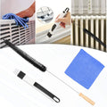 Ensemble de nettoyage de radiateur 3 pièces avec brosse à fente