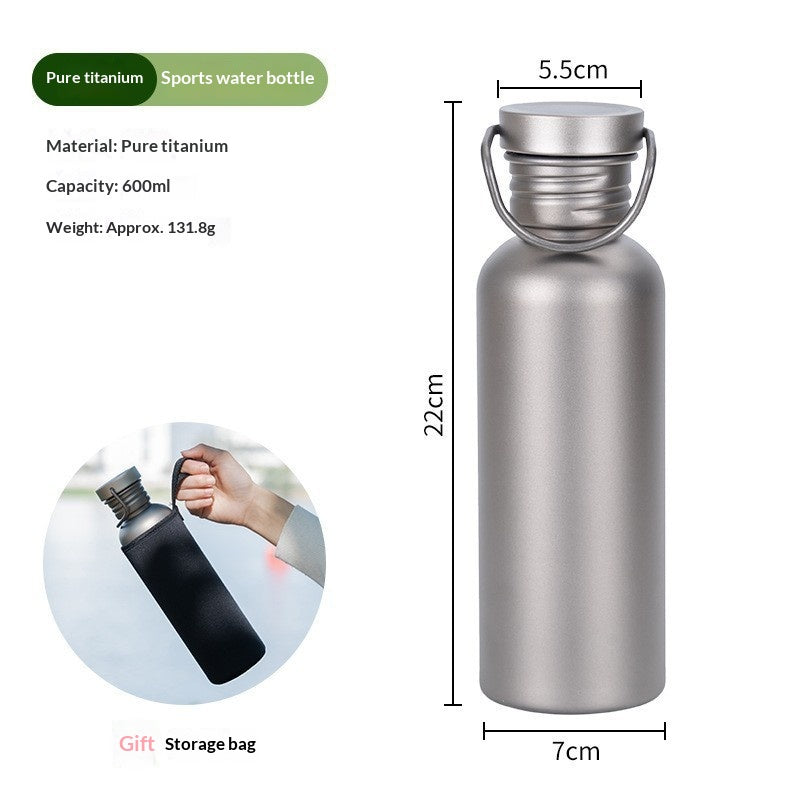 Bouteille d'eau de camping portable pour le cyclisme et le voyage en plein air