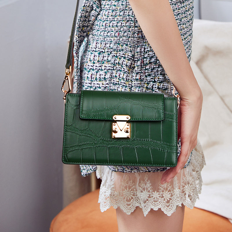 Sac à main pour femmes Louis Schwab Minimalist Compact Pourtant un petit carré moderne et sophistiqué