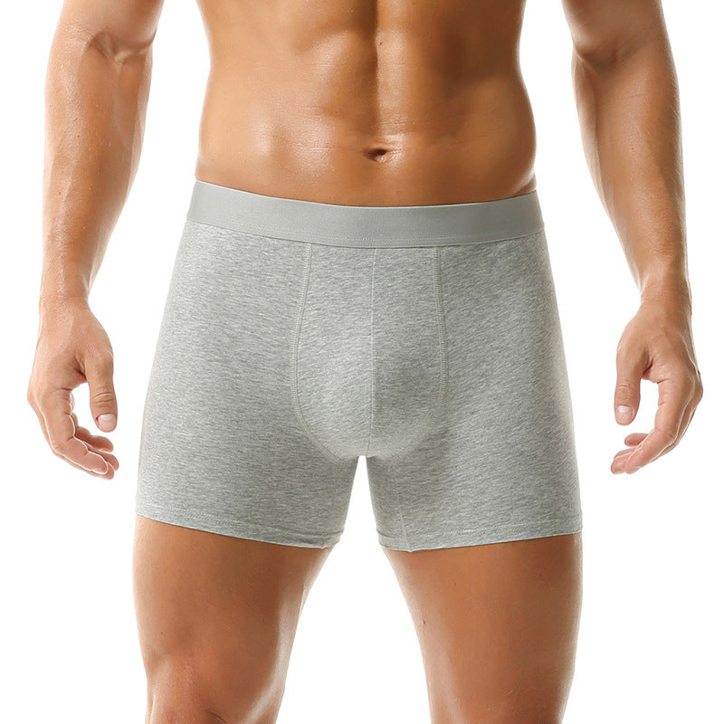 Slip de boxer en coton respirant pour hommes Plus Taille Intimates tout-saison