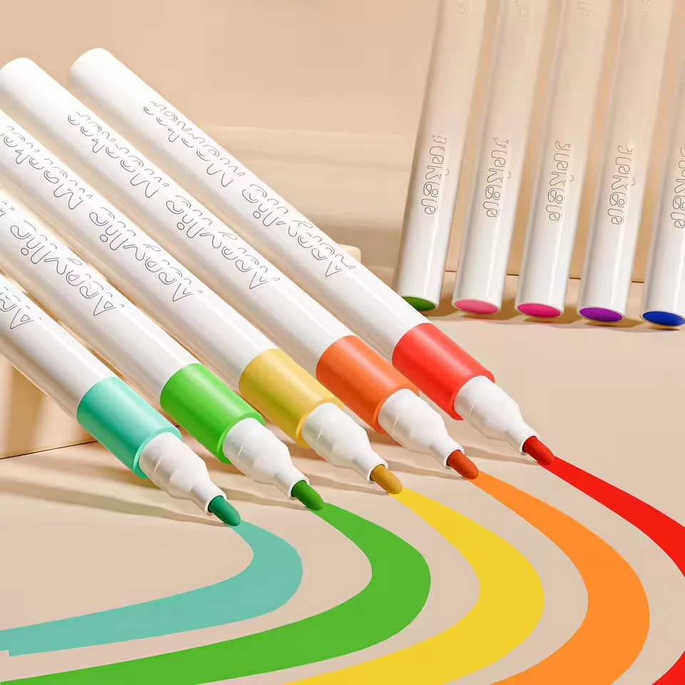 Marqueur acrylique 120pcs pour les élèves de l'école primaire