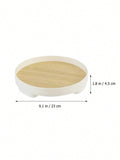 Plateau à grains en bois blanc-1 pièce