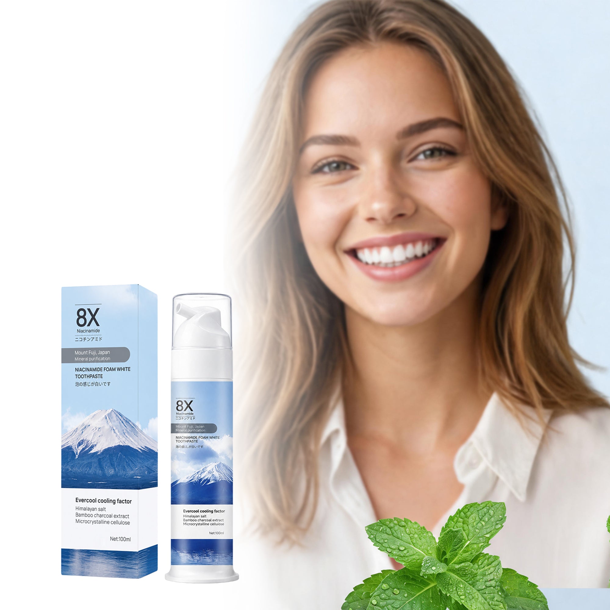 Niacinamide Dentifrice blanchissant 1 00ml 1 boîte