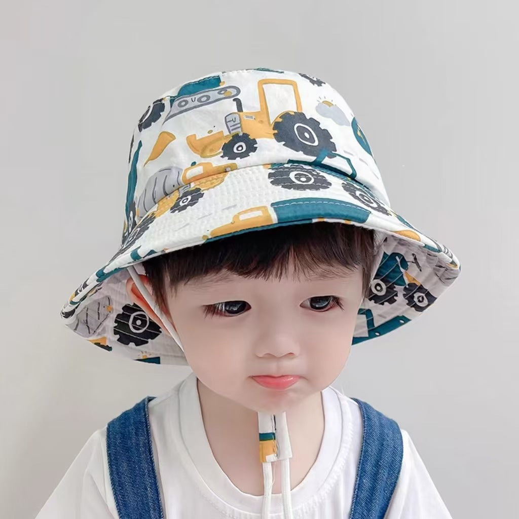 Chapeau pour enfants d'été léger Sun Fisherman