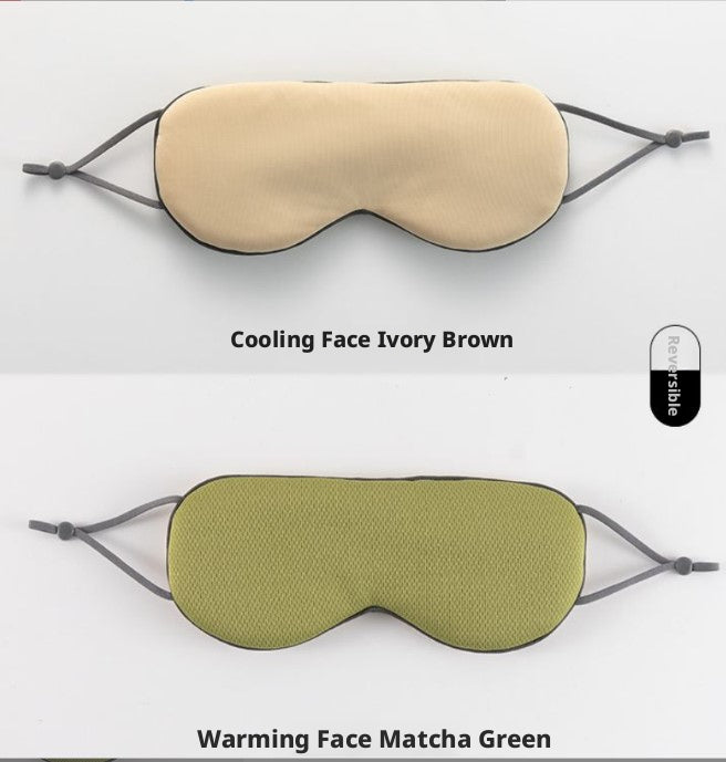 Masque double face pour les yeux de couchage - pack couleur 1 avocat