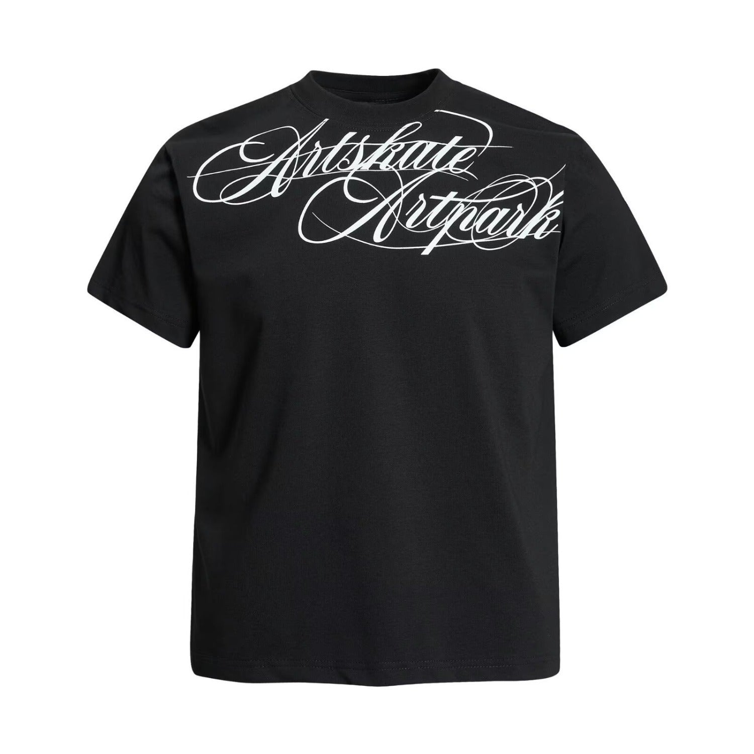 T-shirt manches courtes homme avec impression de lettre personnalisée