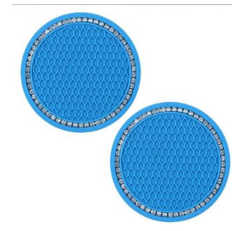 Trastestone Water Coaster Diamond Car Anti-skid Pad Creative