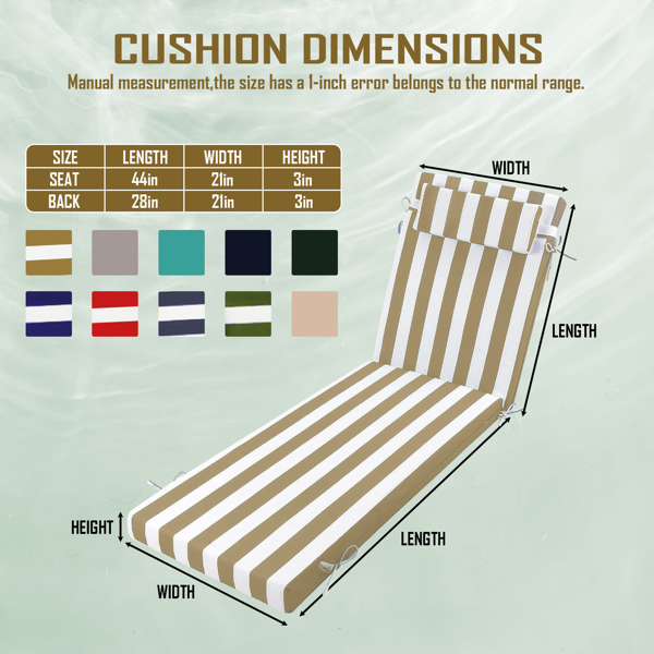 Coussin de salon extérieur de la chaise