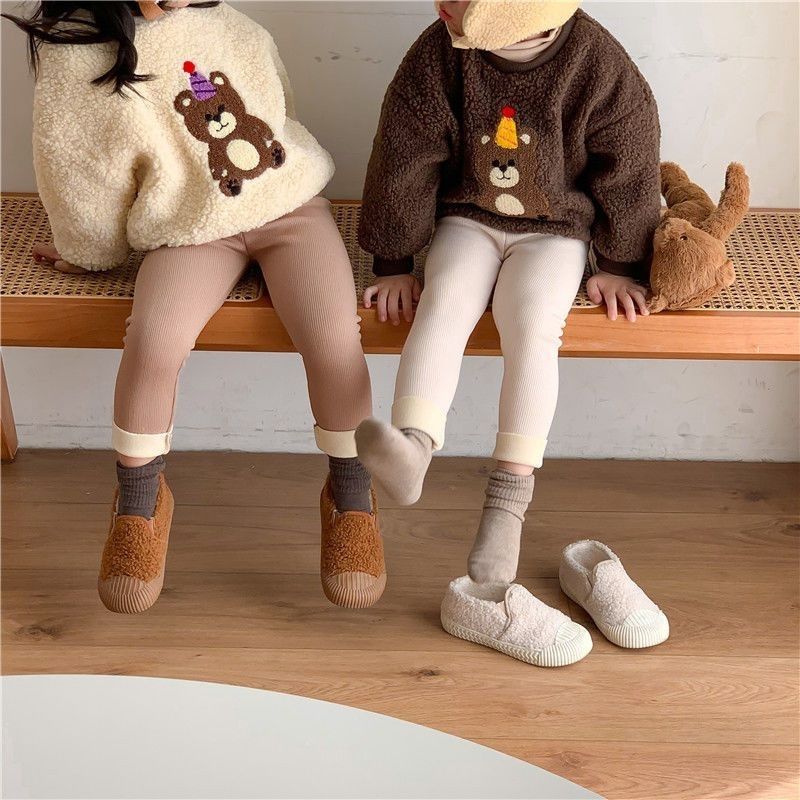 Filles monocouches Fashionnable Leggings entièrement appariés