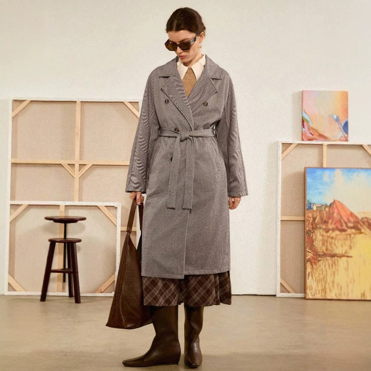 Manteau long en dentelle de Woolen